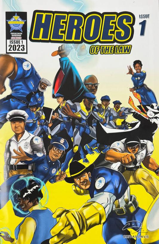 Heroes of the Law Comic Book Issue 1